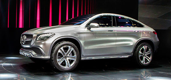 Mercedes-Benz Concept Coupe SUV: конкурент-убийца BMW X6